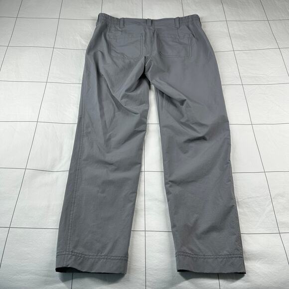 Athleta Pants Womens 4 Gray Palisade Cropped Hiking Athletic Outdoor Active - Picture 3 of 12